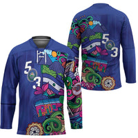 El Salvador Hockey Jersey Beauty Local Inspired - Wonder Print Shop