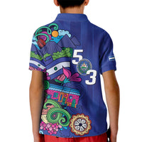 El Salvador Kid Polo Shirt Beauty Local Inspired - Wonder Print Shop