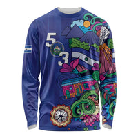 El Salvador Long Sleeve Shirt Beauty Local Inspired - Wonder Print Shop