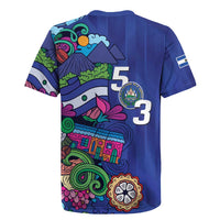 El Salvador Rugby Jersey Beauty Local Inspired - Wonder Print Shop