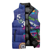 El Salvador Sleeveless Puffer Jacket Beauty Local Inspired - Wonder Print Shop