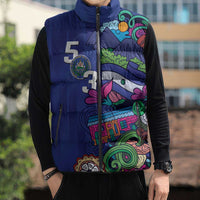 El Salvador Sleeveless Puffer Jacket Beauty Local Inspired - Wonder Print Shop