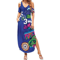 El Salvador Summer Maxi Dress Beauty Local Inspired - Wonder Print Shop