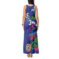 El Salvador Tank Maxi Dress Beauty Local Inspired - Wonder Print Shop