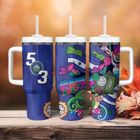 El Salvador Tumbler With Handle Beauty Local Inspired - Wonder Print Shop
