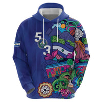 El Salvador Zip Hoodie Beauty Local Inspired - Wonder Print Shop