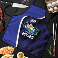 El Salvador Independence Day Apron Since 1821 September 15 - Wonder Print Shop