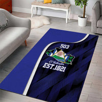 El Salvador Independence Day Area Rug Since 1821 September 15 - Wonder Print Shop