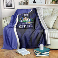 El Salvador Independence Day Blanket Since 1821 September 15 - Wonder Print Shop