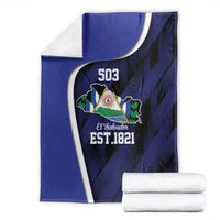 El Salvador Independence Day Blanket Since 1821 September 15 - Wonder Print Shop