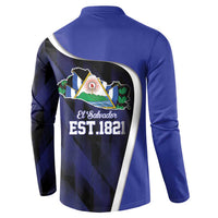 El Salvador Independence Day Button Sweatshirt Since 1821 September 15 - Wonder Print Shop