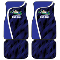 El Salvador Independence Day Car Mats Since 1821 September 15 - Wonder Print Shop