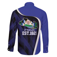 El Salvador Independence Day Family Matching Long Sleeve Bodycon Dress and Hawaiian Shirt Since 1821 September 15 - Wonder Print Shop