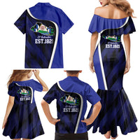 El Salvador Independence Day Family Matching Mermaid Dress and Hawaiian Shirt Since 1821 September 15 - Wonder Print Shop