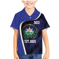 El Salvador Independence Day Family Matching Mermaid Dress and Hawaiian Shirt Since 1821 September 15 - Wonder Print Shop