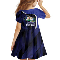 El Salvador Independence Day Family Matching Off The Shoulder Long Sleeve Dress and Hawaiian Shirt Since 1821 September 15 - Wonder Print Shop