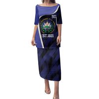 El Salvador Independence Day Family Matching Puletasi and Hawaiian Shirt Since 1821 September 15 - Wonder Print Shop