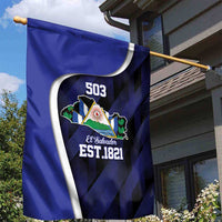 El Salvador Independence Day Garden Flag Since 1821 September 15 - Wonder Print Shop