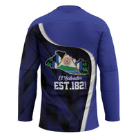 El Salvador Independence Day Hockey Jersey Since 1821 September 15 - Wonder Print Shop