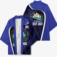 El Salvador Independence Day Kimono Since 1821 September 15 - Wonder Print Shop
