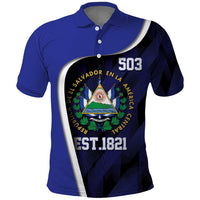 El Salvador Independence Day Polo Shirt Since 1821 September 15 - Wonder Print Shop