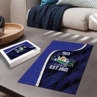El Salvador Independence Day Puzzle Since 1821 September 15 - Wonder Print Shop