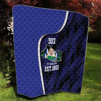 El Salvador Independence Day Quilt Since 1821 September 15 - Wonder Print Shop