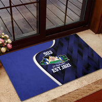 El Salvador Independence Day Rubber Doormat Since 1821 September 15 - Wonder Print Shop