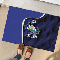 El Salvador Independence Day Rubber Doormat Since 1821 September 15 - Wonder Print Shop