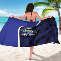 El Salvador Independence Day Sarong Since 1821 September 15 - Wonder Print Shop
