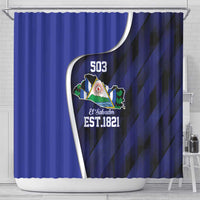 El Salvador Independence Day Shower Curtain Since 1821 September 15 - Wonder Print Shop