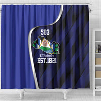 El Salvador Independence Day Shower Curtain Since 1821 September 15 - Wonder Print Shop