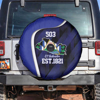 El Salvador Independence Day Spare Tire Cover Since 1821 September 15 - Wonder Print Shop