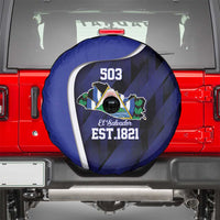 El Salvador Independence Day Spare Tire Cover Since 1821 September 15 - Wonder Print Shop