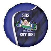 El Salvador Independence Day Spare Tire Cover Since 1821 September 15 - Wonder Print Shop