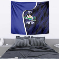 El Salvador Independence Day Tapestry Since 1821 September 15 - Wonder Print Shop