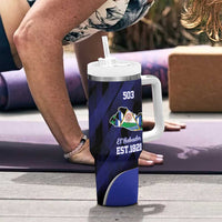 El Salvador Independence Day Tumbler With Handle Since 1821 September 15 - Wonder Print Shop