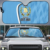 Guatemala Independence Day Auto Sun Shade Since 1821 September 15 - Wonder Print Shop