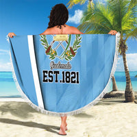 Guatemala Independence Day Beach Blanket Since 1821 September 15 - Wonder Print Shop