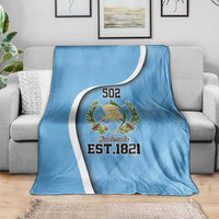 Guatemala Independence Day Blanket Since 1821 September 15 - Wonder Print Shop