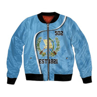 Guatemala Independence Day Bomber Jacket Since 1821 September 15 - Wonder Print Shop