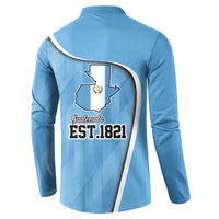 Guatemala Independence Day Button Sweatshirt Since 1821 September 15 - Wonder Print Shop