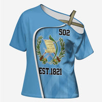 Guatemala Independence Day Cross Shoulder Shirt Since 1821 September 15 - Wonder Print Shop