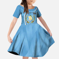 Guatemala Independence Day Family Matching Long Sleeve Bodycon Dress and Hawaiian Shirt Since 1821 September 15 - Wonder Print Shop