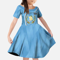 Guatemala Independence Day Family Matching Off Shoulder Maxi Dress and Hawaiian Shirt Since 1821 September 15 - Wonder Print Shop