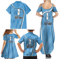 Guatemala Independence Day Family Matching Summer Maxi Dress and Hawaiian Shirt Since 1821 September 15 - Wonder Print Shop