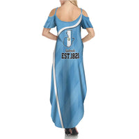 Guatemala Independence Day Family Matching Summer Maxi Dress and Hawaiian Shirt Since 1821 September 15 - Wonder Print Shop