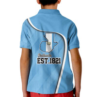 Guatemala Independence Day Kid Polo Shirt Since 1821 September 15 - Wonder Print Shop