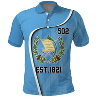 Guatemala Independence Day Polo Shirt Since 1821 September 15 - Wonder Print Shop