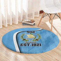 Guatemala Independence Day Round Carpet Since 1821 September 15 - Wonder Print Shop
